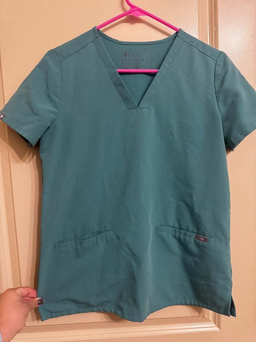 FIGS Casma Three-Pocket Scrub Top Size XS